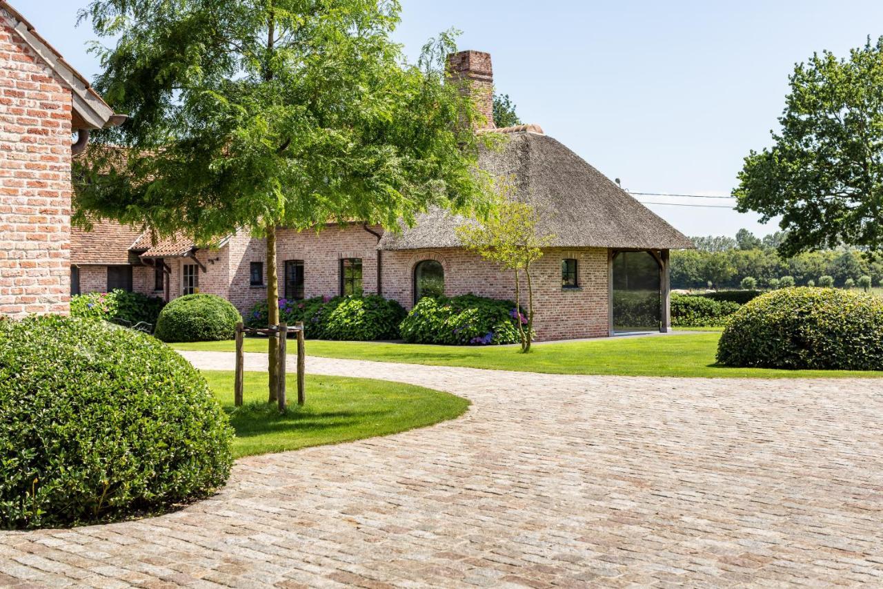 Hoeve Den Akker - Luxueuze Vakantiewoningen Met Privetuinen En Alpaca'S Nabij Brugge, Damme, Knokke, Sluis En Cadzand Экстерьер фото